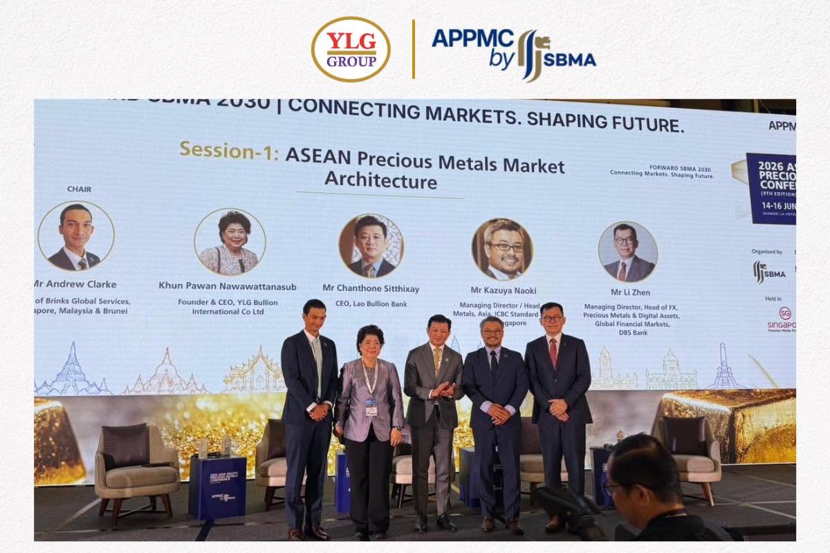 YLG ร่วมงาน Asia Pacific Precious Metals Conference 2026 (APPMC 2026
